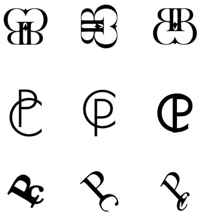 INITIAL LOGO DESIGN frame 02